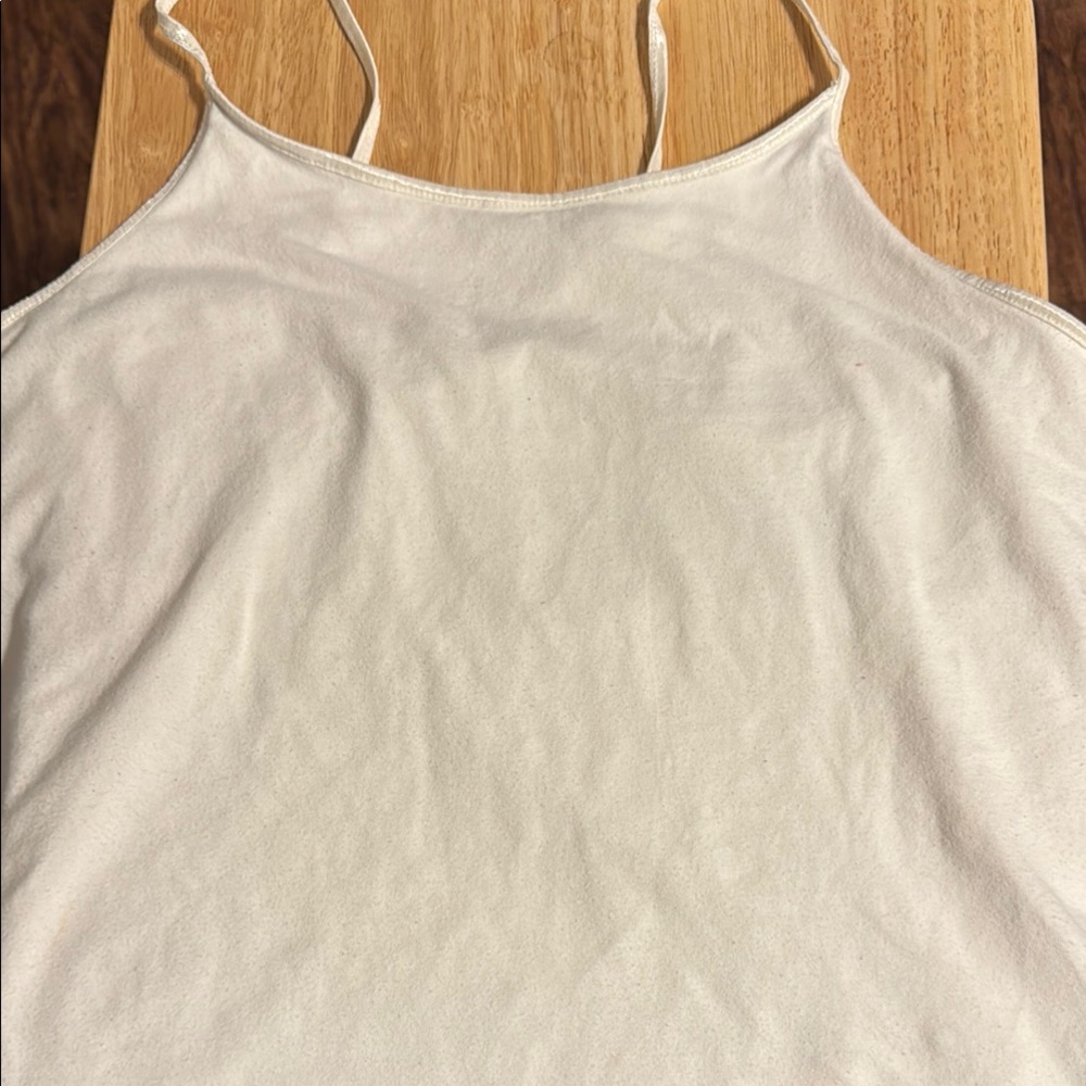 Women's Cream Spaghetti Strap Top